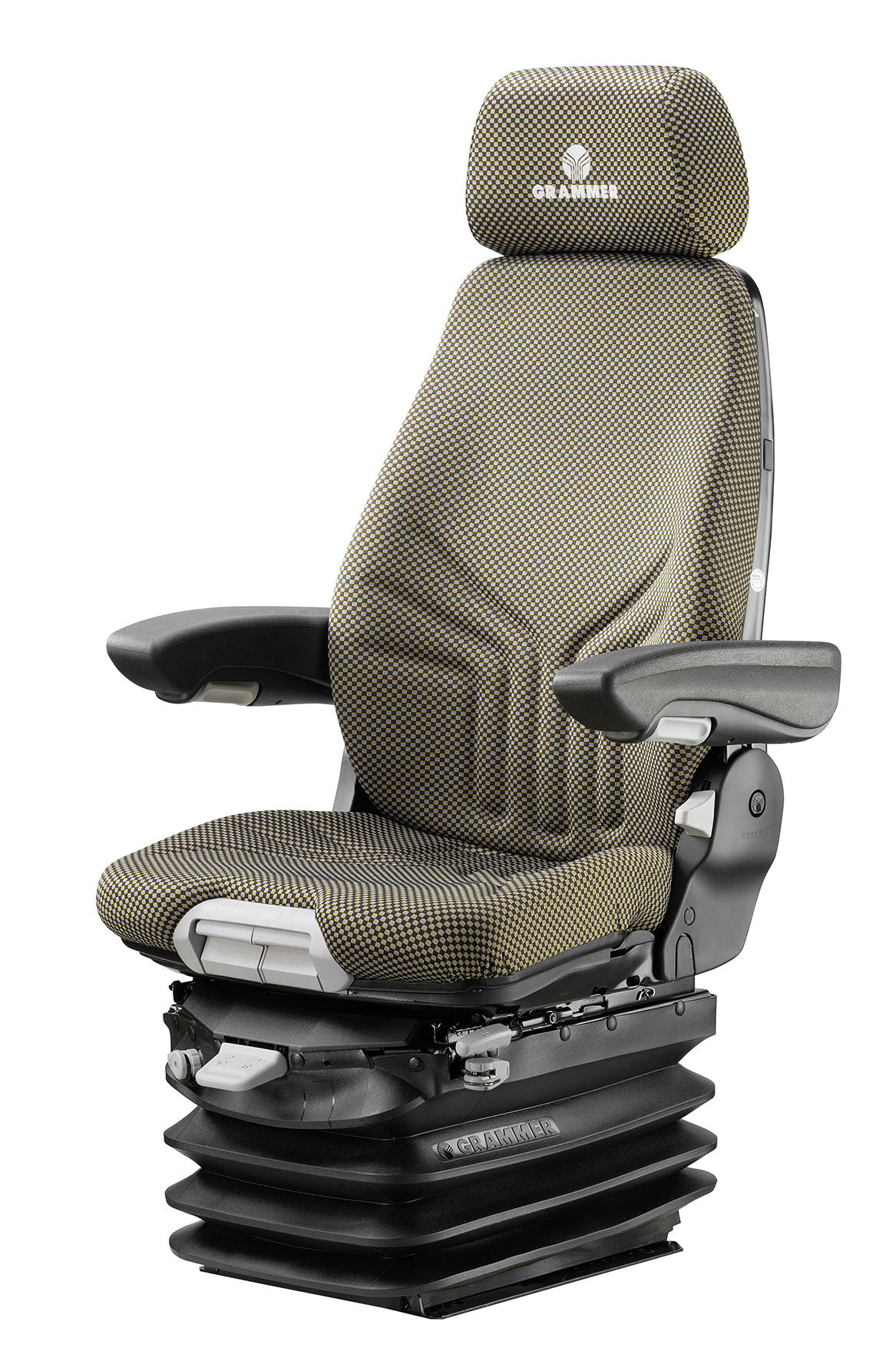 Sitzpolster Sitzkissen für Baumaschinen Radlader und Staplersitze GS10 GS12 